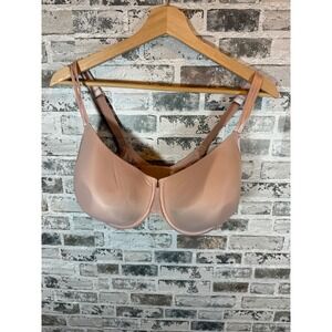 Soma Cooling Full Coverage Bra Womens 36G Rose Dust Underwire Ribbed